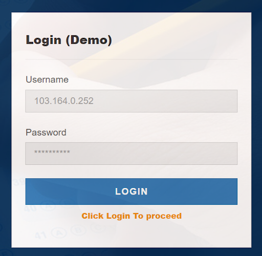 Login Demo
